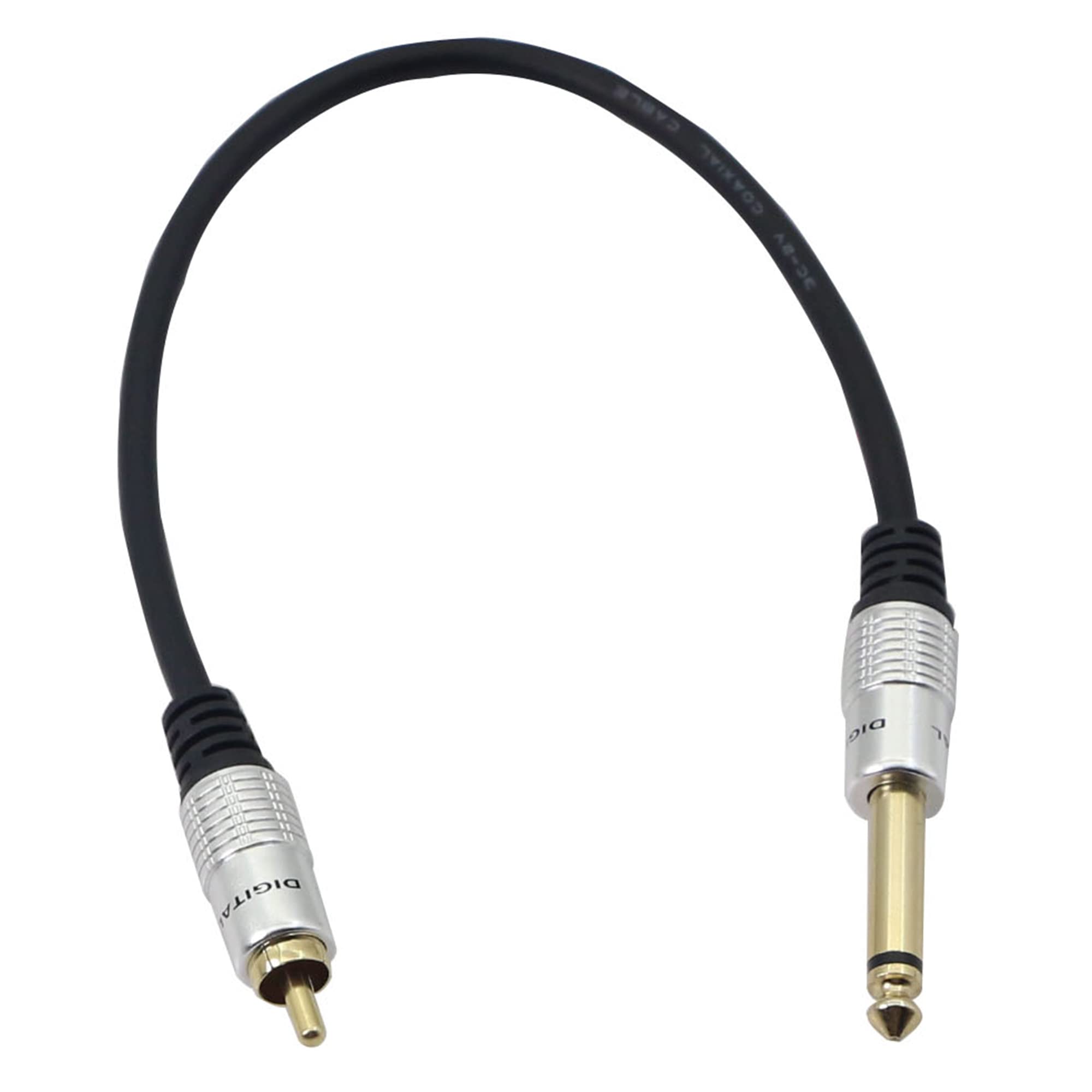 Amazon | QIANRENON TS - RCA モノラルオーディオアダプターケーブル 1